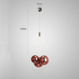 Italy Bubble Glass Ball Chandelier - Luxury Designer G9 Pendant Light