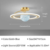 Modern Planet LED Ceiling Lights Lovely Crown Star Chandelier for Living Dining Room Kid's Bedroom Home Decoration Lamps Lustre