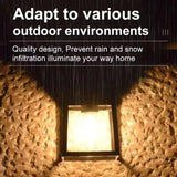 Solar Outdoor Wall Light - Waterproof LED Energy Lamp for Garden & Fence