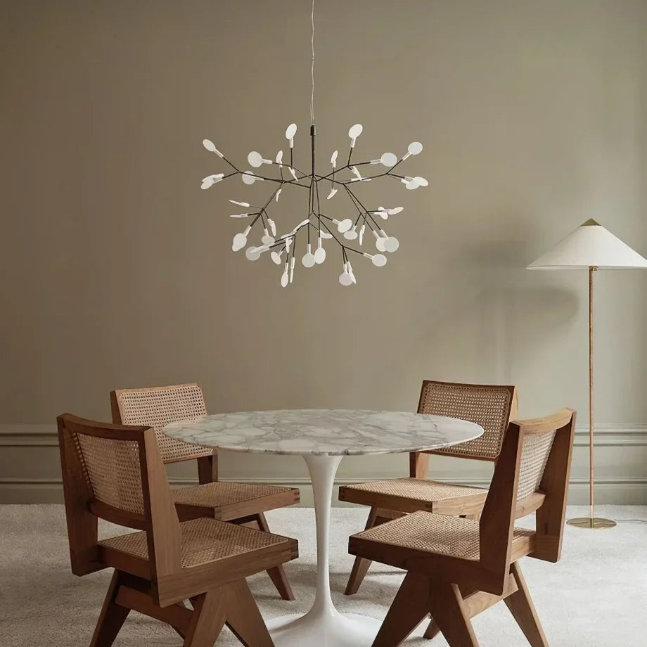 Nordic Firefly Branch LED Chandelier - Modern Luxury Pendant Hanging Lamp