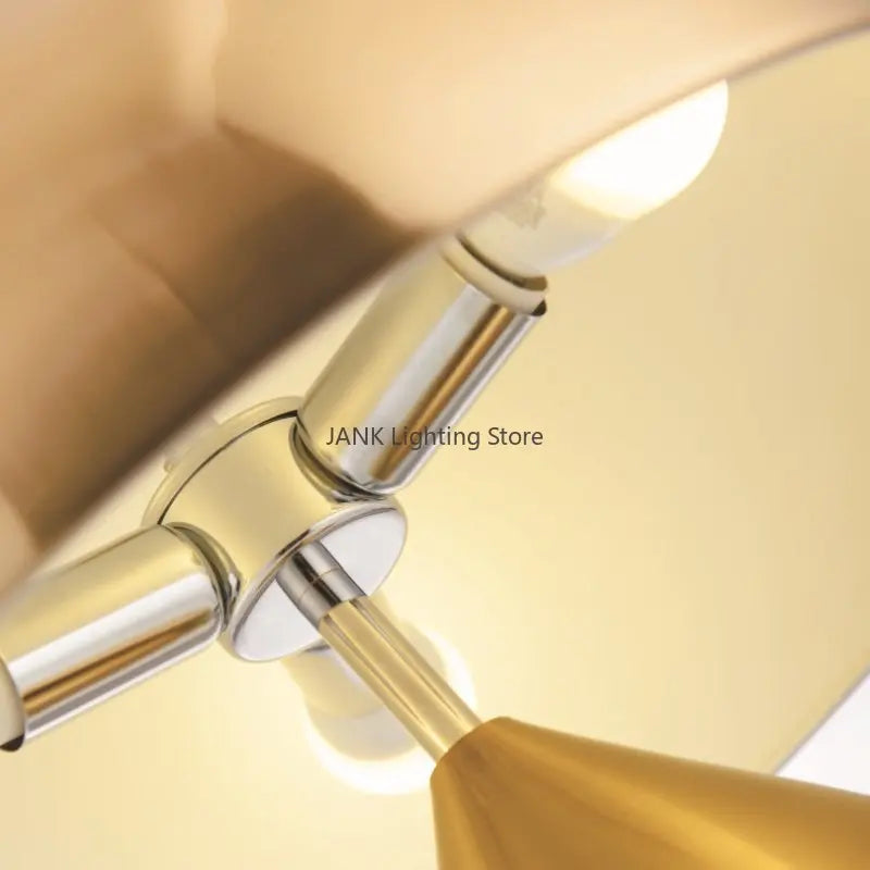 Nordic Italy Atollo Table Lamp for Bedroom Bedside Designer Model Room Luxury Metal Mushroom Classic desk light Decoration