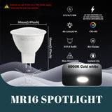 20-Pack MR16 LED Spotlights - GU5.3 12V / 110V / 220V Bi-Pin Bulbs