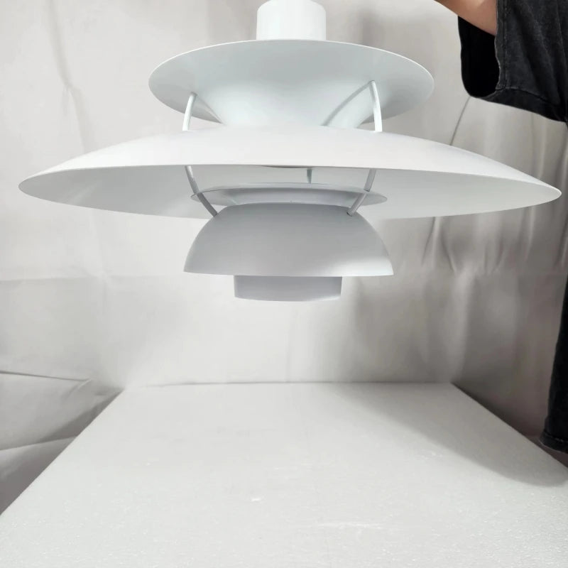 Denmark Designer Pendant Light Dining Room Table Bedroom Aluminium Flying Saucer LED E27 Fixture Hanghing Lamp Room Decor