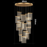 Nordic home decor dining room Pendant lamp lights indoor lighting stair lamp hanging light chandelier lamps for living room