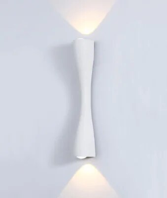 Modern waterproof minimalist LED wall lamp indoor and outdoor IP65 long horn wall lamp hotel aisle corridor bedside lamp