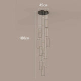 Nordic home decoration, stair chandelier, living room and dining room Pendant lights, ceiling light, indoor lighting