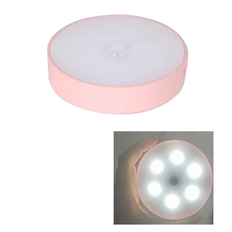 Night Light LED With PIR Motion Sensor Rechargeable USB Kitchen Cabinet Night Lamp For Bedroom Room Decoration