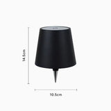 Wireless Bottle Table Lamp Touch Control of 3 Colors and Stepless Dimming Night Lamp Suitable for Bar Wine Bottles Desk Lights