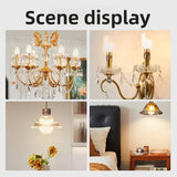 Super Bright LED Crystal Bulb  E27/E14 European Home Light  Dining Room Chandelier warm white cold white 110v 220v 230v 240v