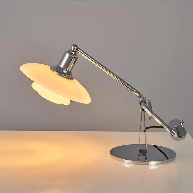 Denmark Classic Table Lamp Vintage Glass Desk Light Adjustable