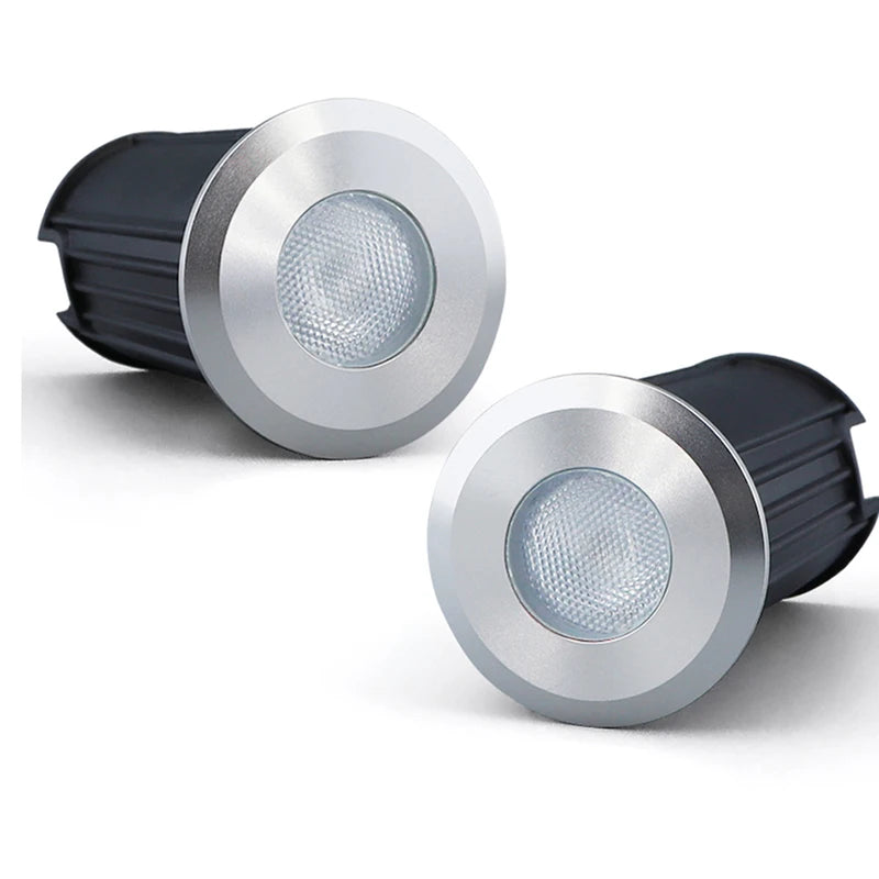 10 PCS Waterproof IP67 LED underground Light 1W 3W 10W 15W Outdoor Ground Garden Path Floor Buried Yard Spot Landscape 110V 220V 12V