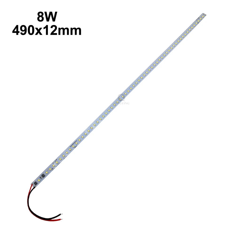 5pcs-20pcs AC220V LED PCB Lights 10CM 20CM 30CM 40CM 50CM 4W-8W Warm/Natural/Cold White SMD2835 High Brightness LED Hard Strip
