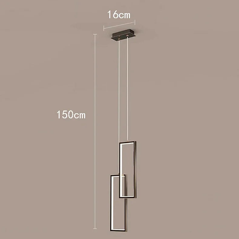Nordic home decoration, stair chandelier, living room and dining room Pendant lights, ceiling light, indoor lighting