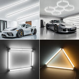 50cm LED Tube Light Bar (T5 15W / T8 25W) - Under Cabinet, Kitchen Wall Lamp & Fluorescent Tube Replacement