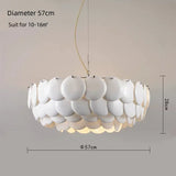 2026 Modern Danish Design White Ceramic Lamp Pembridge Chandelier Creative Hanging Light For Bedroom Living Home Decor Dinning L