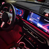 LED for BMW Instrument Ambient Lighting for BMW 2/3/4/7 Series X5 X6 X7 M3 M4 G20 G22 G80 G82 Curved Display Ambient Lighting