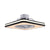 Ceiling Fan with Lights 22inch Modern Semi-Flush Mount Ceiling Fan with Remote Dimmable 3 Color 3 Speed Fan Lighting
