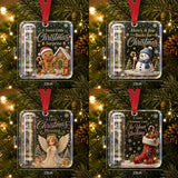 Money Storage Christmas Tree Hanging Ornament Clear Piggy Bank Christmas Decoration 2026 Cash Slot Hanging Pendant Navidad Decor