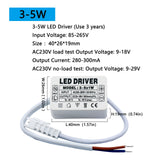 LED Driver 300mA 1-3w 4-7w 8-12w 12-18w 18-25w 25-36w LED Constant Current Driver Power Unit Supply For LED Bulb Transformers