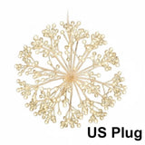 LED Lighted Lighted Christmas Ball Ornament Snowflakes Starry Sky Led Christmas Pendant Exquisite 30cm/50cm LED Starburst Lights