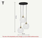 Designer  Stained Glass Chandelier For Living Room Restaurant Classical  Color Hanging Lamp Fixture Bedroom