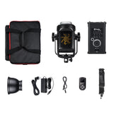  D1200BL Photography LED Lighting Bi-Color 3200-5600K Professional Continuous Output 120W Studio Light with Remote Control