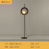 Designer Minimalist Magnetic Adjustable Floor Lamp LED G9 Modern Indoor Lighting Home Decor Living Room Bedroom Bedside Store