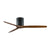 Brushed Luxury 3 Wooden Blade DC 85V - 260V Motor Decorative Ceiling Fan Ventilator Light Remote Control Free Shipping