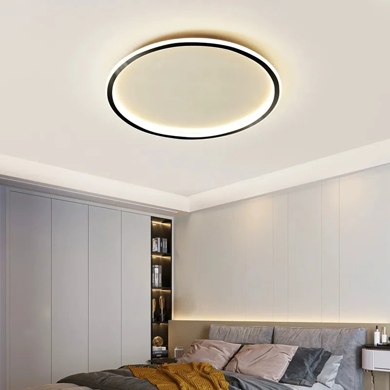 Modern LED Ceiling Light Ultra Thin Circular Shape Dimmable Light Ceiling Lamp Bedroom Bathroom Balcony Aisle LED Ceiling Lamps