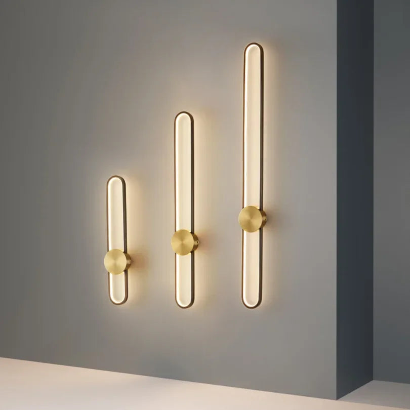 Led Ring Wall Lamps for Bedroom Bedside Hotel Modern Sconce Lights Background Restaurant Lighting Fixtures Decoration Hallway