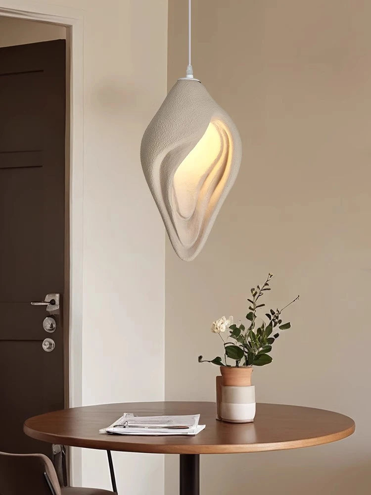 Creative Conch Pendant Light Home Decor Indoor Restaurant Lighting 2026 New Bar Island Table Modern Wabi Sabi Ceiling Chandelier