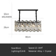2023 New Nordic Modern Ceiling Chandelier Luxury Home Lighting Bedroom Dining Living Room Crystal Pendant Lamp Led Ring Light