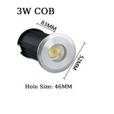 10 PCS Waterproof IP67 LED underground Light 1W 3W 10W 15W Outdoor Ground Garden Path Floor Buried Yard Spot Landscape 110V 220V 12V