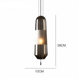 Modern Glass Pendant Lights Hanging Lamp for Dining Room Bedroom Led Light Fixtures Nordic Loft Industrial Home Decors Luminarias