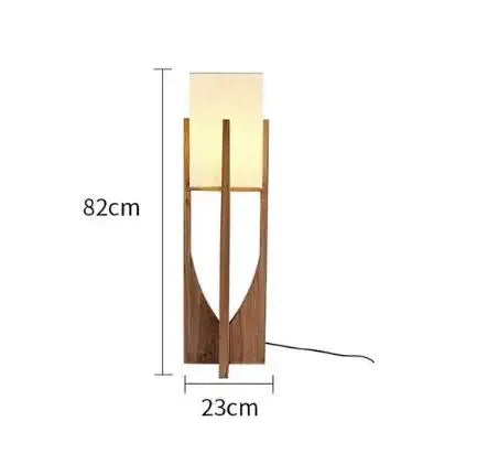 2024 Fairbanks Floor Lamp Wooden Floor Lamp for  Living Room Bedroom Sofa Bedside Solid Nordic Designers Floor Lamps