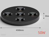 Fashionable ultra-thin 3.5CM surface mounted anti glare full spectrum COB tube lamp, home living room hallway, no opening