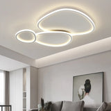Smart Living Room Chandeliers Modern Atmosphere Lamp Whole House Lighting Package Cobblestone Led Ceiling Lights