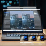 Stepless Dimmable RGB Monitor Light Bar - LED Screen Hanging Lamp with Backlight Atmosphere for Gaming & Study