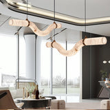 2026 New Trend Marble Collection LED DIY Hanging Lamps Chandelier Lighting Fixtures Lustre Suspension Luminaire Lampen For Foyer