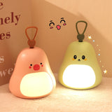 USB LED Night Light Portable Cute Animal Cartoon Night Lamp Gift for Baby Kids Girl Room Bedside Bedroom Living Room Decoration
