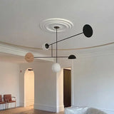 Modern minimalist creative pendant light geometric rotating light design pendant light restaurant coffee shop home decoration