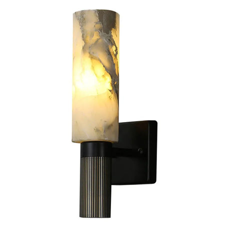 Chinese Style Postmodern Marble Wall Lamp Nordic Minimalist Living Room Bedroom Study Aisle Corridor Porch Indoor Lighting