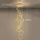 Contemporary Glass Globe Chandelier – Matte Black & Gold LED Pendant Light for Modern Living Room – Designer Indoor Hanging Light Fixture