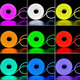 RGB Smart LED Neon Strip Light 220V - Waterproof Flexible Ribbon Tape