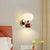Modern LED Wall Lamps Cream Breeze Pumpkin Sconces G9 Bulb For Bedroom Bedsides Study Living Room Hallway Dining Room Lighting