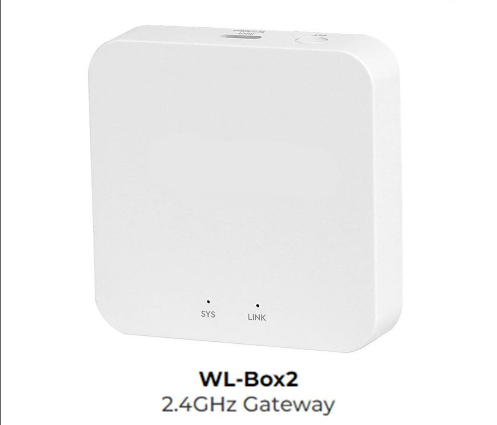 2.4G Gateway WiFi Controller WL-Box2 For MiBoxer 2.4G Series Lamp Control Smartphone App/ Voice/100-Zone Remote Control