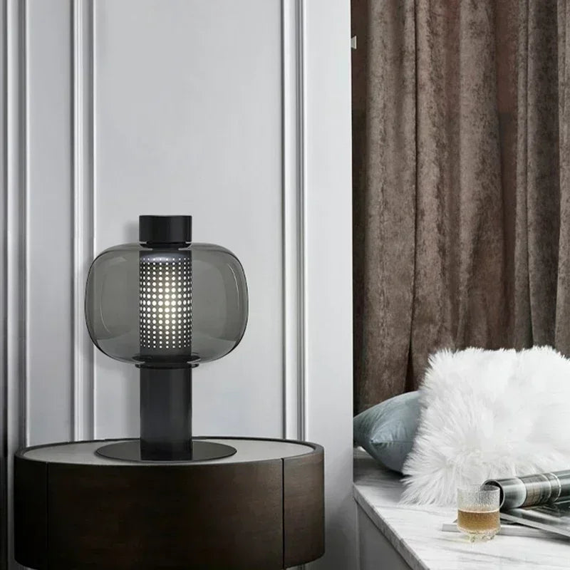 2026 Italy Designer Bonbori Brokis Table Lamps Modern Glass Desk Light For Living Room Bedside Bedroom