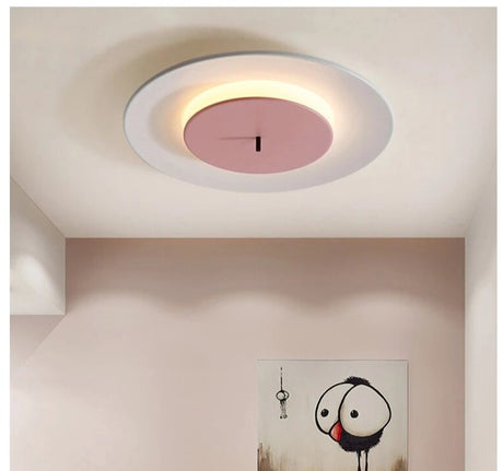 SHIDE Macaron Ceiling Lamps led Lights For Room Bedroom Smart Lamp Lighting Fixture Ultrathin Led Ceiling Light For Living Room