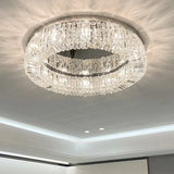 Luxury Crystal Bedroom LED Ceiling Lamp Simple Nordic Restaurant Living Room Kitchen Hotel Chandelier Modern Home Decor Lighting