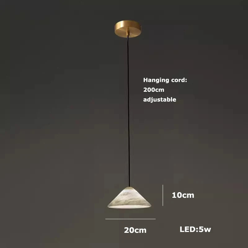 LED 2026 New Trend Marble Series Lustre Hanging Lamp Chandelier Indoor Lighting Suspension Luminaire Lampen For Dinning Room